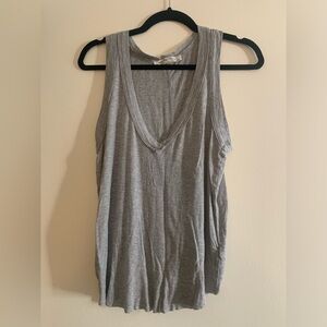 We The Free grey v-neck tank top. X-small
